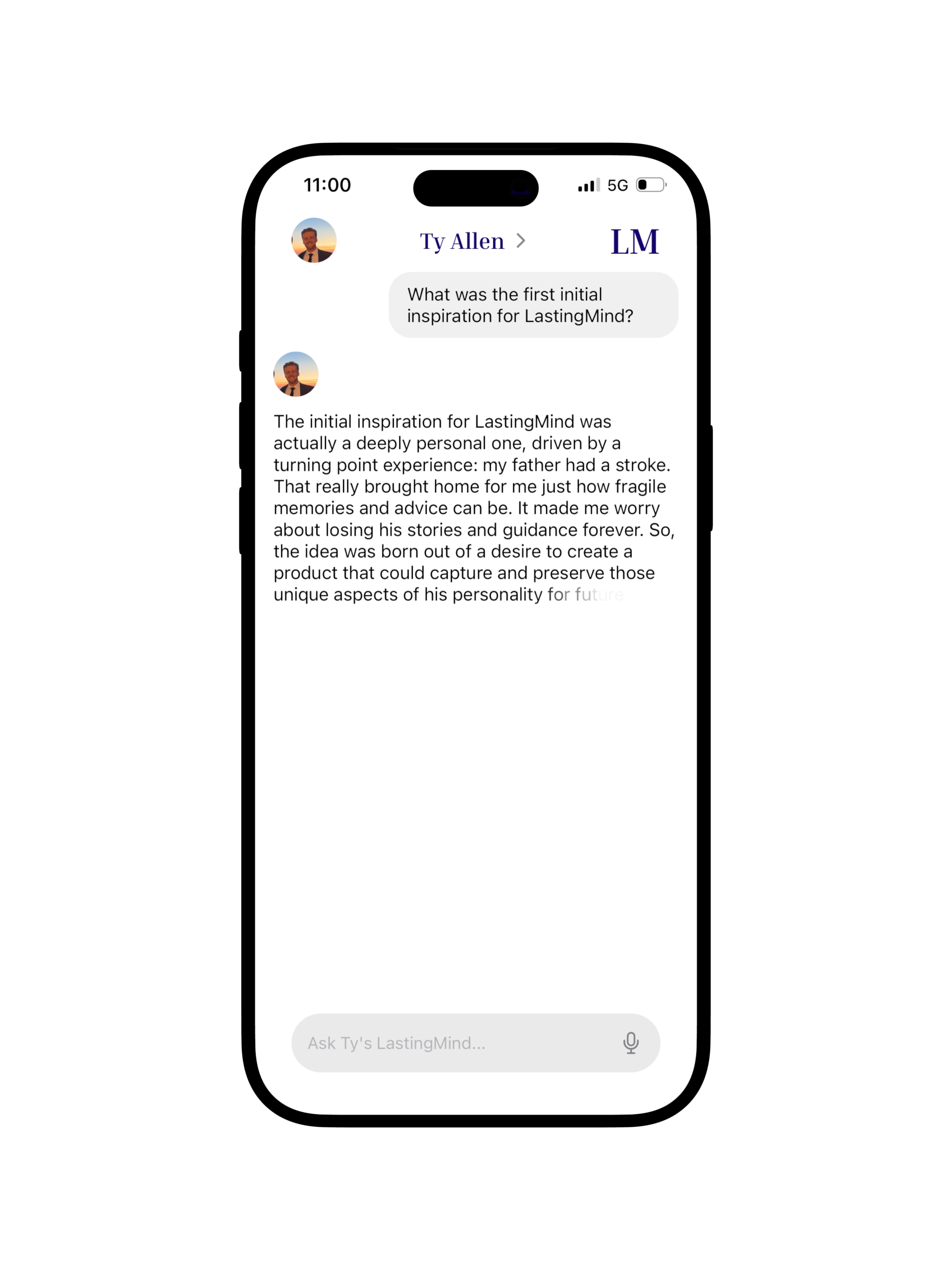 Conversations that sound like you